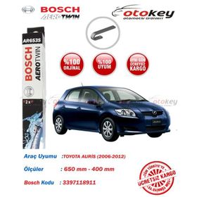 Bosch Aerotwin Toyota Auris 2006-2012 Silecek Takımı