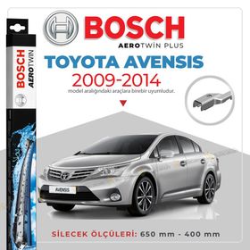 Bosch Aerotwin Toyota Avensis 2009-2014 Uyumlu Muz Silecek Takımı