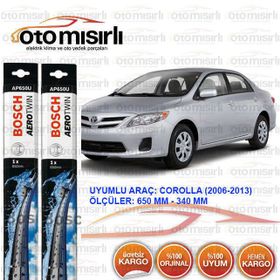Bosch Aerotwin Toyota Corolla 2007-2012 Silecek Takımı