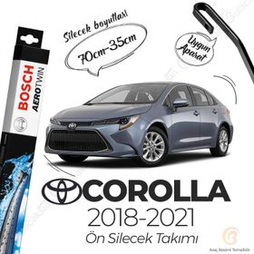 Bosch Aerotwin Toyota Corolla Muz 2018-2021 Uyumlu Silecek Takımı