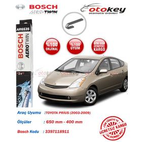 Bosch Aerotwin Toyota Prius 2003-2009 Silecek Takımı