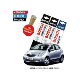 Bosch Aerotwin Toyota Uyumlu Yaris 2006-2010 Ön Arka Silecek