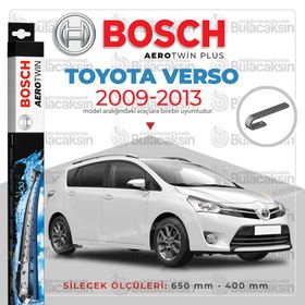 Bosch Aerotwin Toyota Verso 2009-2013 Muz Silecek Takımı