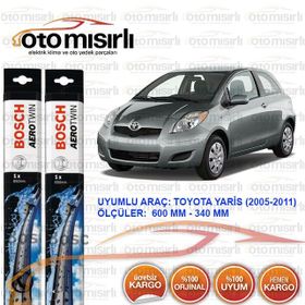 Bosch Aerotwin Toyota Yaris 2005-2011 Silecek Takımı