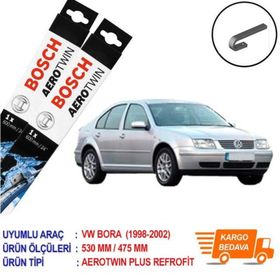 Bosch Aerotwin Volkswagen Bora 1998-2002 Ön Muz Silecek Takımı
