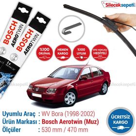 Bosch Aerotwin Volkswagen Bora 1998-2002 Silecek Takımı