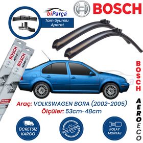 Bosch Aerotwin Volkswagen Bora 2002-2005 Silecek Takımı