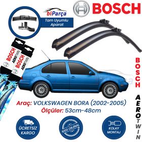 Bosch Aerotwin Volkswagen Bora 2002-2005 Silecek Takımı