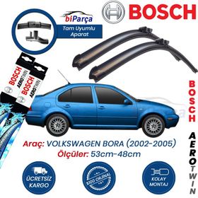 Bosch Aerotwin Volkswagen Bora 2002-2005 Silecek Takımı