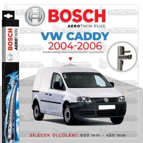 Bosch Aerotwin Volkswagen Caddy 2004-2006 Ön Muz Silecek Takımı