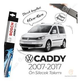 Bosch Aerotwin Volkswagen Caddy 2007-2017 Muz Silecek Takımı