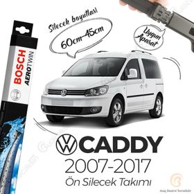 Bosch Aerotwin Volkswagen Caddy 2007-2017 Muz Silecek Takımı