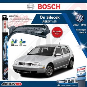 Bosch Aerotwin Volkswagen Golf 4 2002-2005 Silecek Takımı