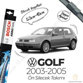 Bosch Aerotwin Volkswagen Golf 4 2003-2005 Uyumlu Muz Silecek Takımı