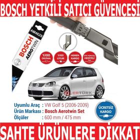 Bosch Aerotwin Volkswagen Golf 5 2006-2009 Muz Silecek Takımı