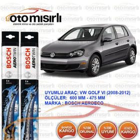 Bosch Aerotwin Volkswagen Golf 6 2008-2012 Silecek Takımı