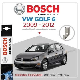 Bosch Aerotwin Volkswagen Golf 6 2009-2012 Muz Silecek Takımı