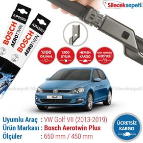 Bosch Aerotwin Volkswagen Golf 7 2013-2019 A863S Silecek Takımı