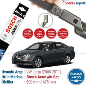 Bosch Aerotwin Volkswagen Jetta 2006-2011 Silecek Takımı