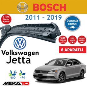 Bosch Aerotwin Volkswagen Jetta 2011-2019 A620S Silecek Takımı
