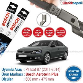 Bosch Aerotwin Volkswagen Passat 2011-2014 Silecek Takımı