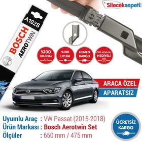 Bosch Aerotwin Volkswagen Passat 2015-2019 B8 Silecek Takımı
