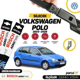 Bosch Aerotwin Volkswagen Polo 2003-2005 Muz Silecek Takımı