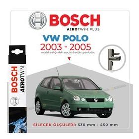 Bosch Aerotwin Volkswagen Polo 2003-2005 Muz Silecek Takımı