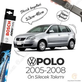 Bosch Aerotwin Volkswagen Polo 2005-2008 Muz Silecek Takımı