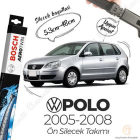 Bosch Aerotwin Volkswagen Polo 2005-2008 Muz Silecek Takımı