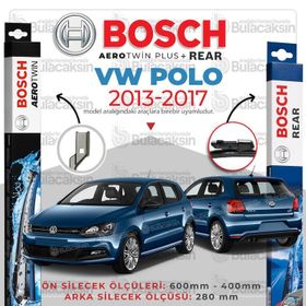 Bosch Aerotwin Volkswagen Polo Arka 2009-2017 Ön Silecek Takımı