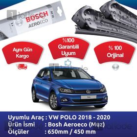 Bosch Aerotwin Volkswagen Polo Arka 2018-2020 Ön Silecek Takımı