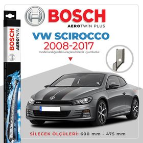 Bosch Aerotwin Volkswagen Scirocco 2008-2017 Muz Ön Silecek Takımı