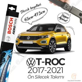 Bosch Aerotwin Volkswagen T-Roc 2017-2019 Uyumlu Muz Silecek Takımı