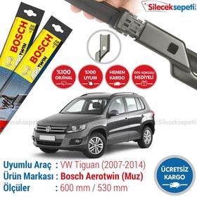 Bosch Aerotwin Volkswagen Tiguan 2007-2014 Silecek Takımı