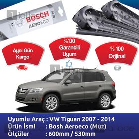 Bosch Aerotwin Volkswagen Tiguan 2007-2014 Silecek Takımı