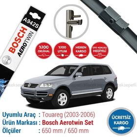 Bosch Aerotwin Volkswagen Touareg 2003-2006 Silecek Takımı