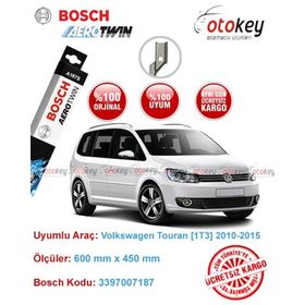 Bosch Aerotwin Volkswagen Touran 2010-2015 Silecek Takımı
