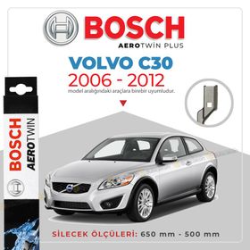Bosch Aerotwin Volvo C30 2006-2012 Muz Silecek Takımı