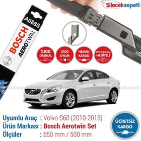 Bosch Aerotwin Volvo S60 2010-2013 Silecek Takımı