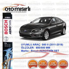 Bosch Aerotwin Volvo S60 2011-2018 Silecek Takımı