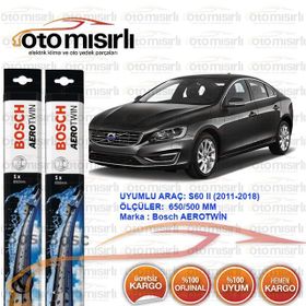 Bosch Aerotwin Volvo S60 2011-2018 Silecek Takımı