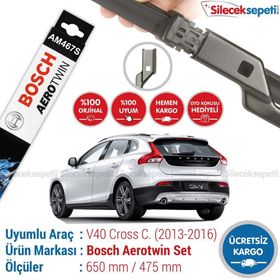 Bosch Aerotwin Volvo V40 Cross Country 2013-2016 Silecek