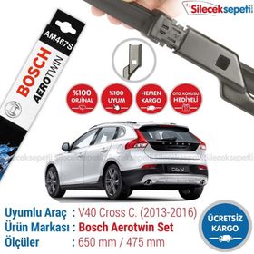Bosch Aerotwin Volvo V40 Cross Country 2013-2016 Silecek
