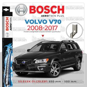Bosch Aerotwin Volvo V70 2008-2017 Muz Silecek Takımı