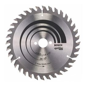 Bosch Ahşap 160x20/16mm Daire Testere Diski