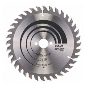 Bosch Ahşap 160x20/16mm Daire Testere Diski