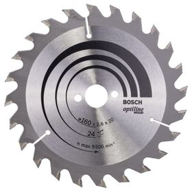 Bosch Ahşap 160x20/16mm Daire Testere Diski