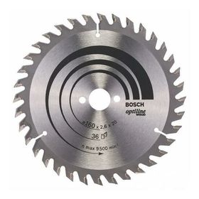Bosch Ahşap 160x20/16mm Daire Testere Diski