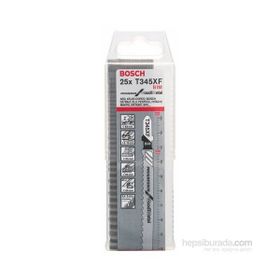 Bosch Ahşap Ve Metal İçin T 345 XF Dekupaj Testeresi Bıçağı 25 Li Paket